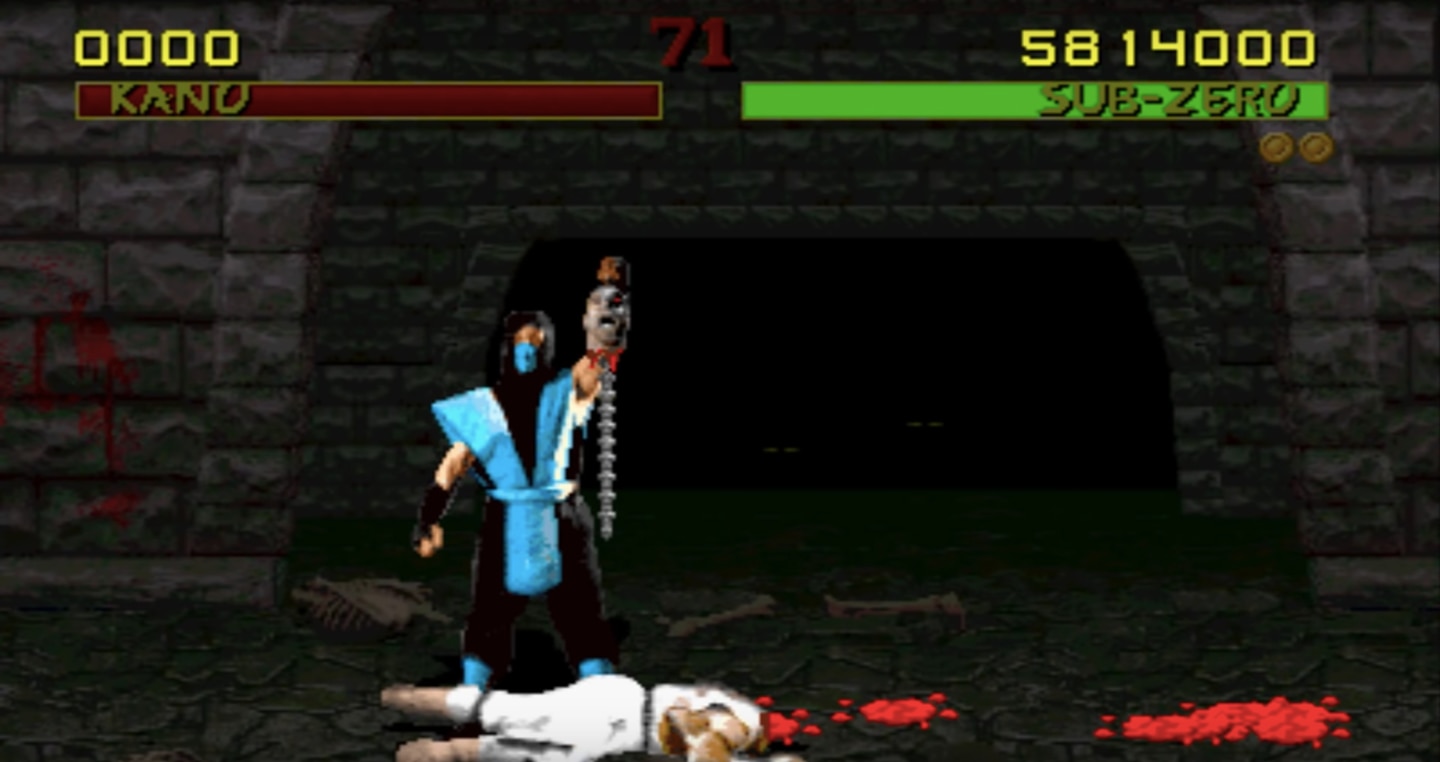 Mortal Kombat Sub Zero fatality