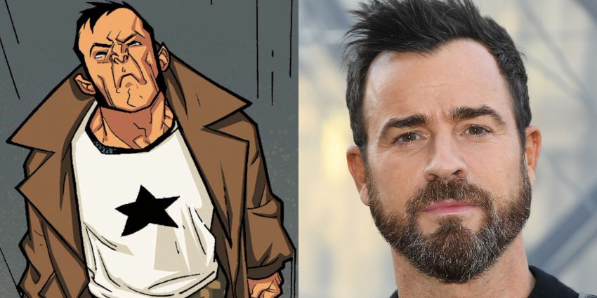 Justin Theroux as the Captain
