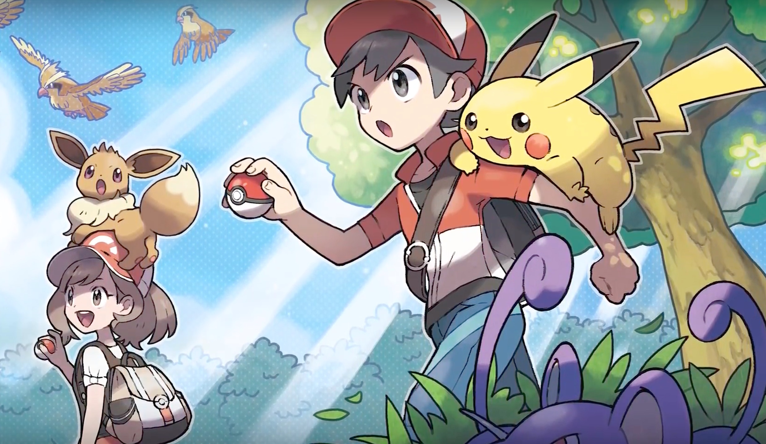 Ash and Pikachu in Pokemon Super Music Collection video