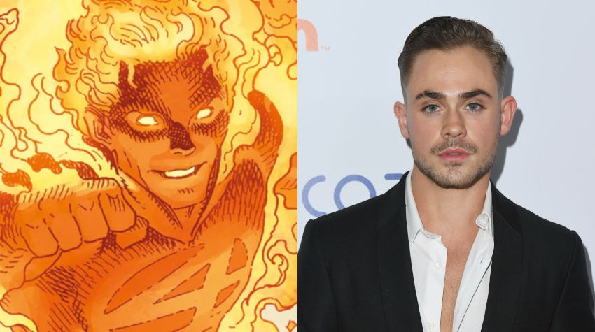 Dacre Montgomery as Johnny Storm