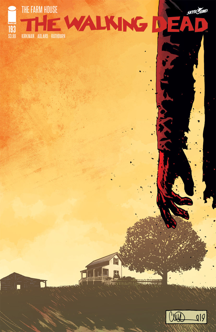 The Walking Dead 193 cover