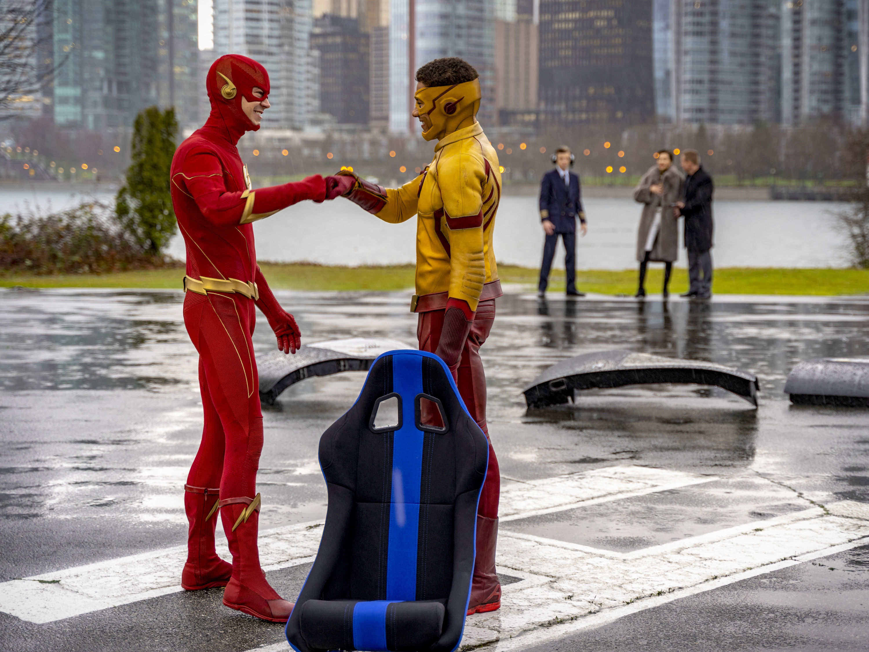 The CW Flash and Kid Flash