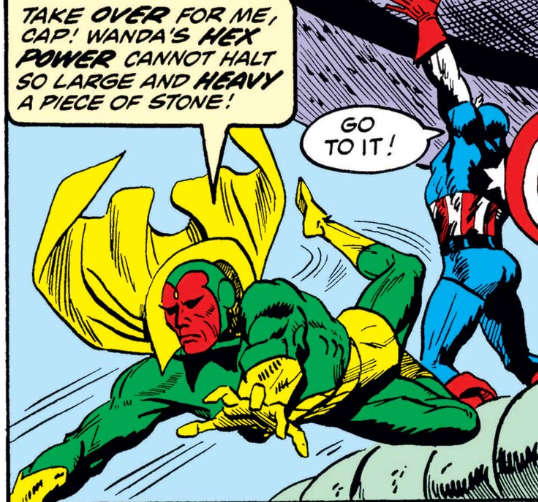 Captain America in Avengers #113