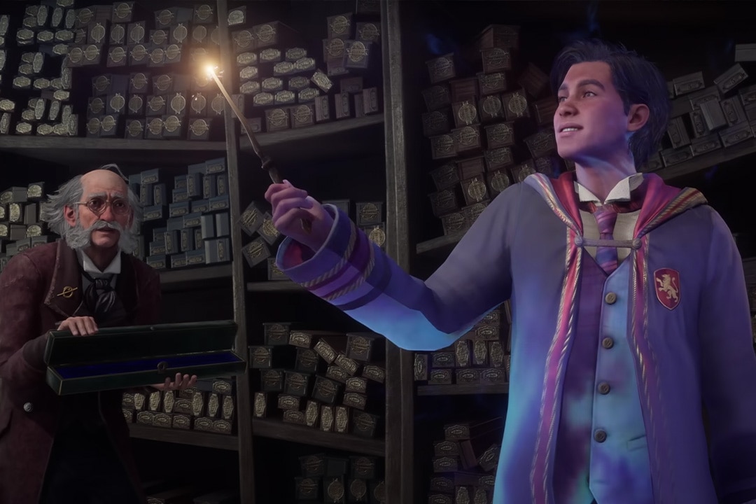 A still from the Hogwarts Legacy trailer.