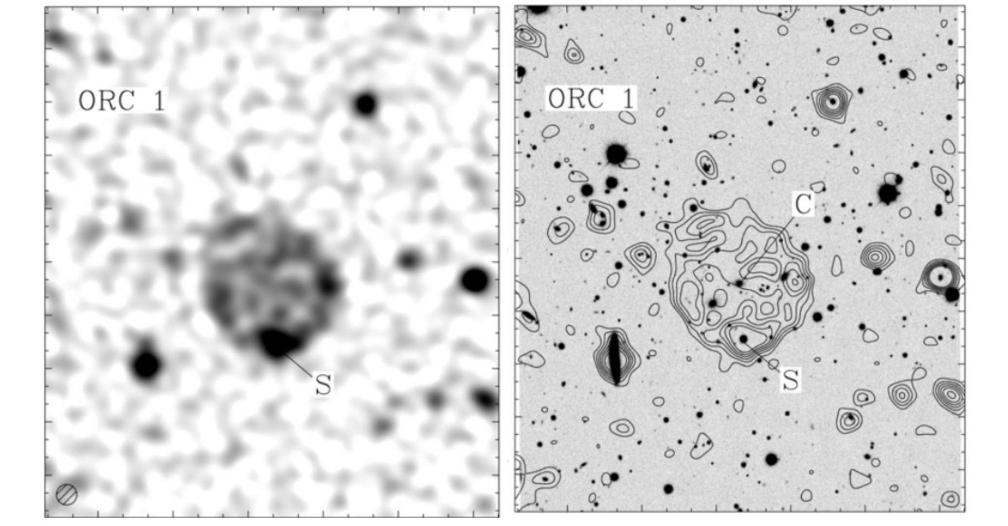 ORC 1, a ring of radio emission in the sky that is as yet unexplained. Credit: Norris et al.