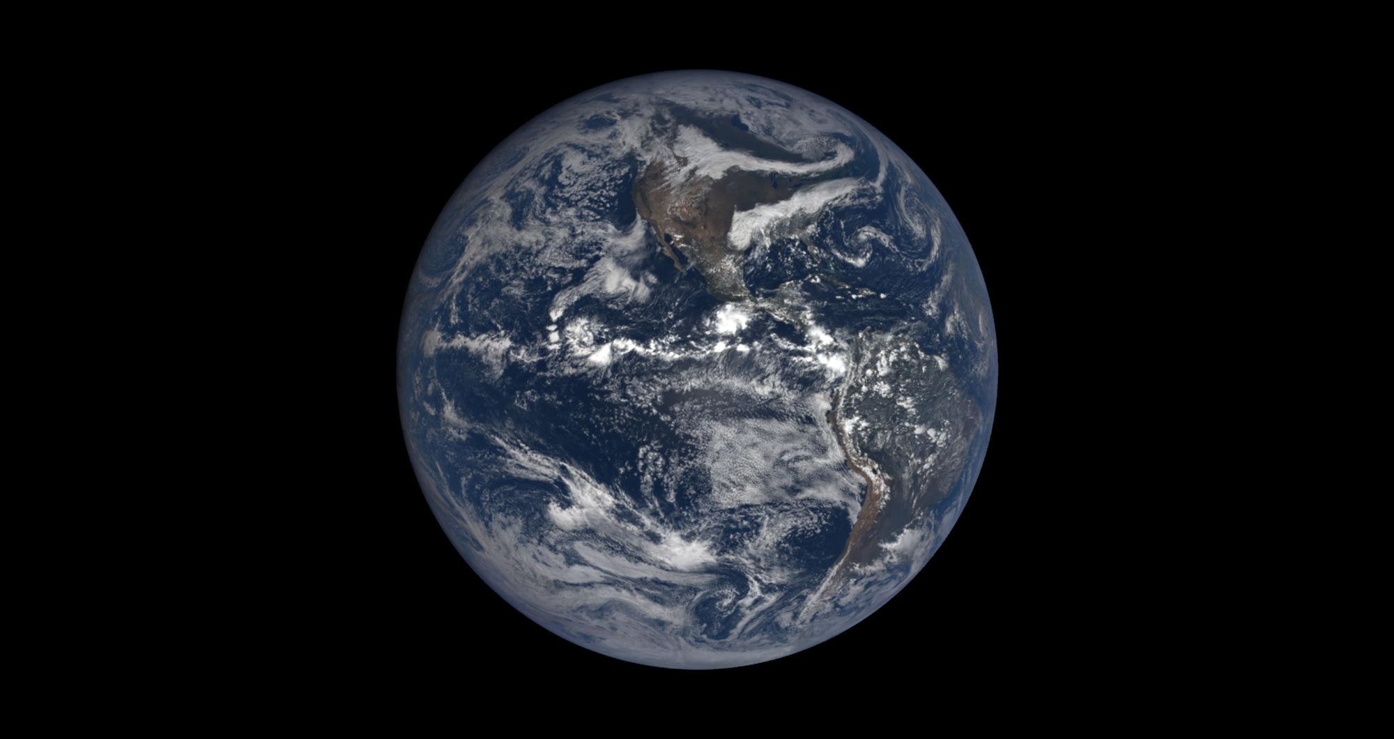 The Earth seen from the DSCOVR spacecraft on Sep. 23, 2018, on the equinox. Credit: NASA/NOAO