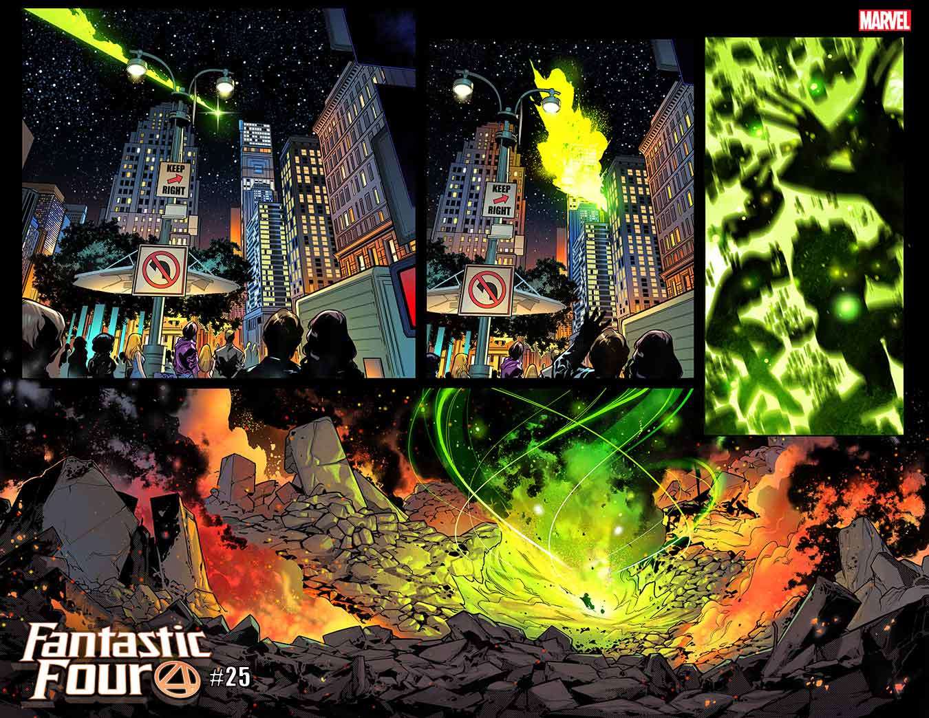 Fantastic Four #25 (Pages by R.B. Silva) b