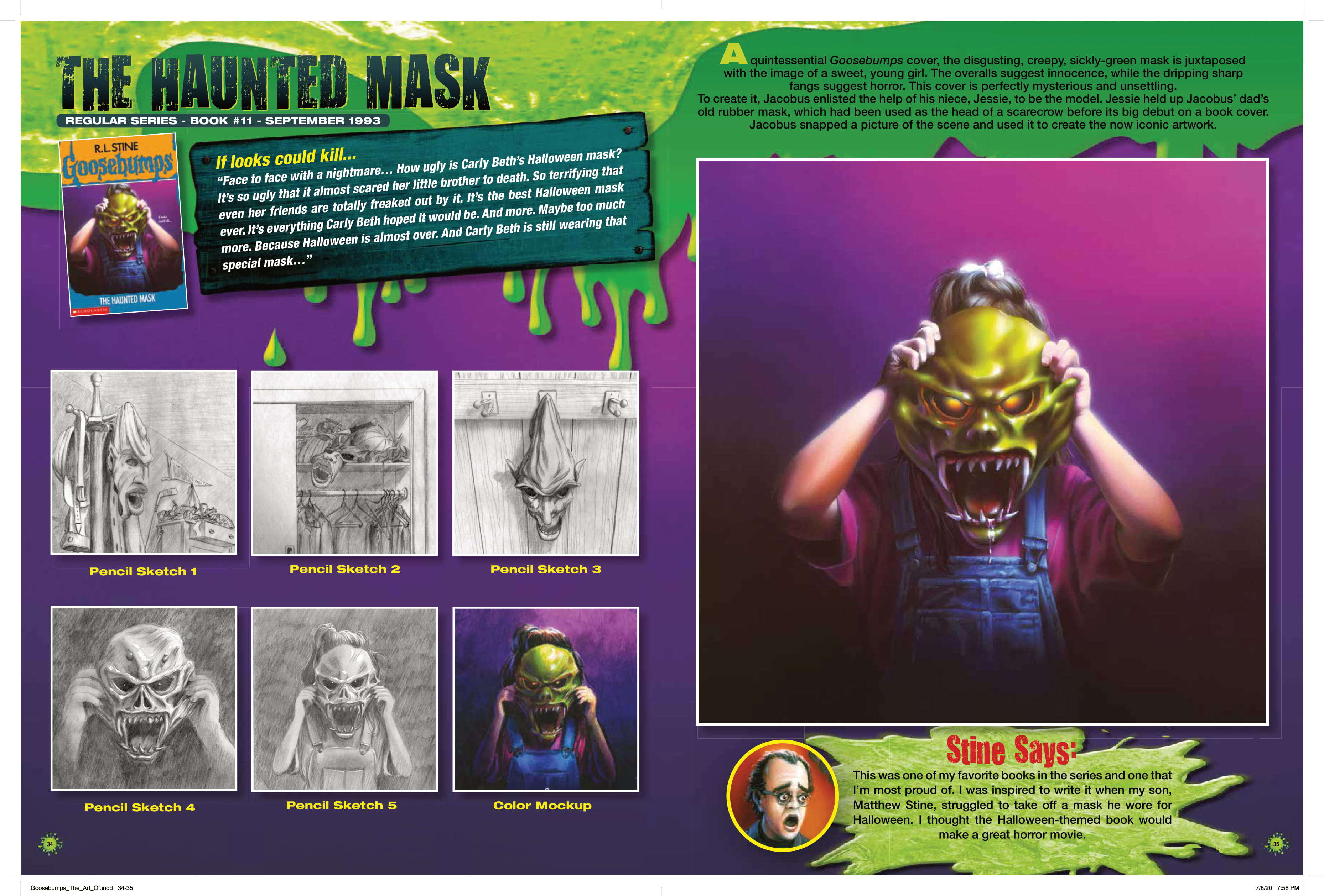 The Art of Goosebumps The Haunted Mask