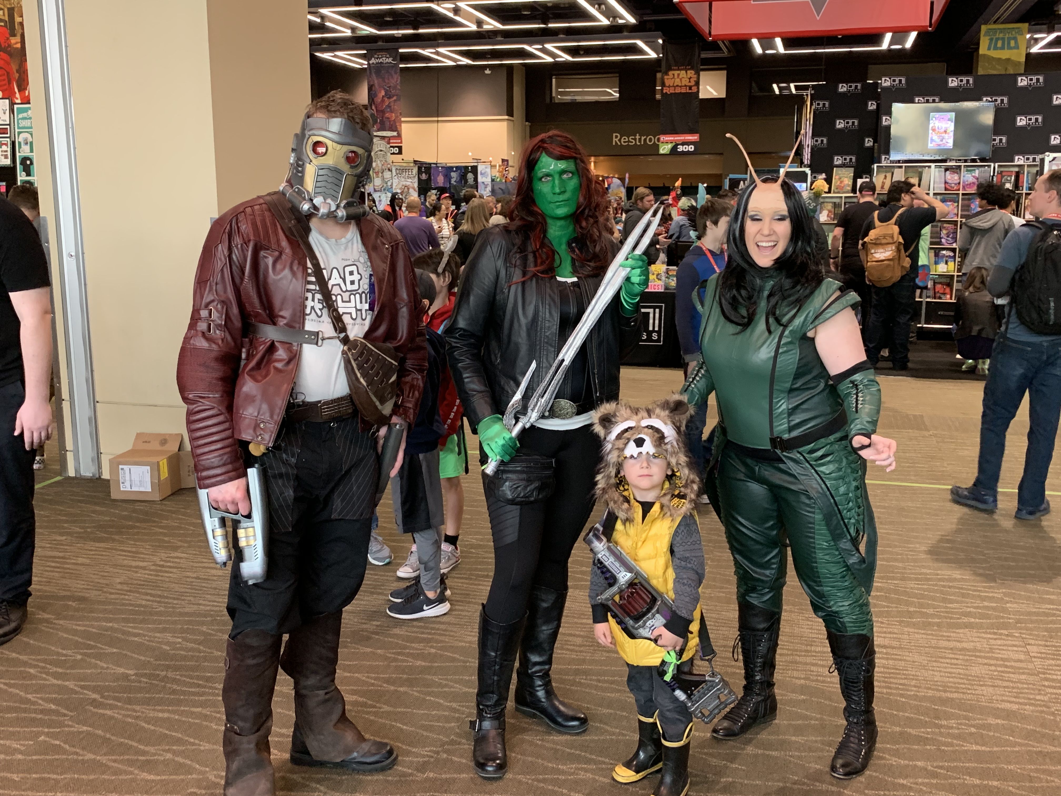 Guardians of the Galaxy at ECCC 2019