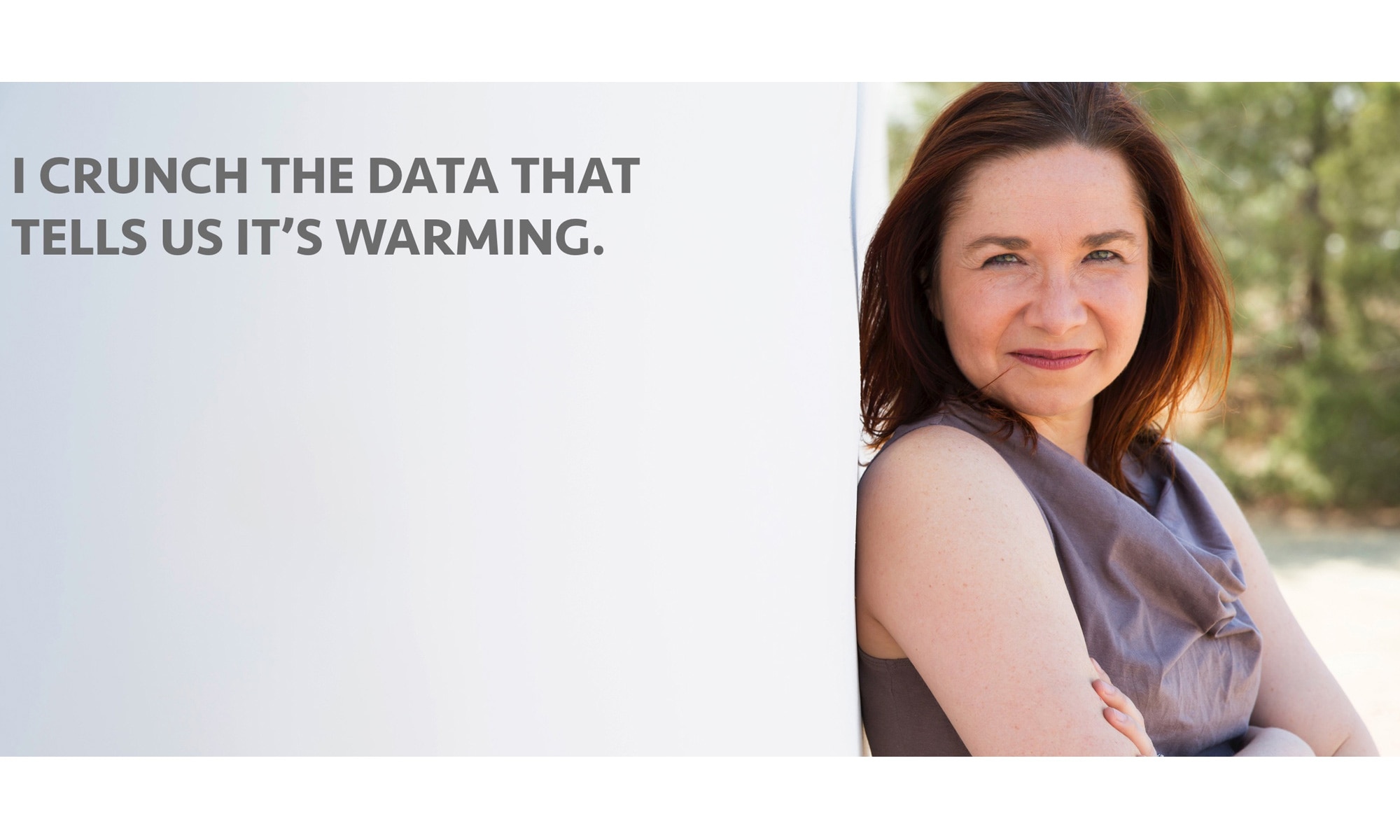 ... and she talks about it in church. Credit: Katharine Hayhoe