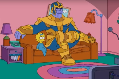 The Simpsons Thanos via official YouTube 2019