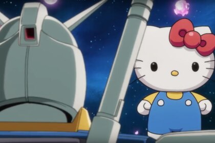 Hello Kitty vs. Mobile Suit Gundam