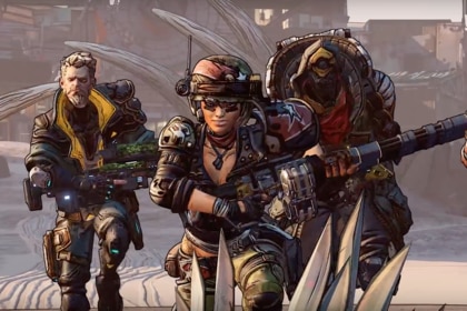 The four playable characters of Borderlands 3