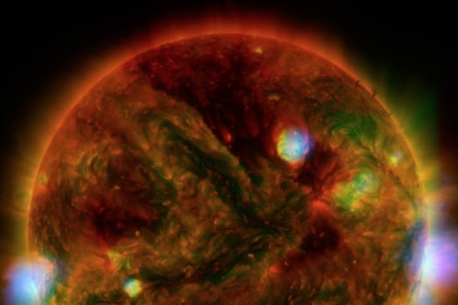 NASA image of the sun