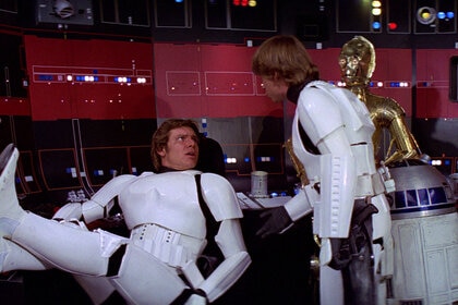 Star Wars Han and Luke Stormtroopers