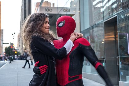 Spider-Man: Far From Home Peter and MJ