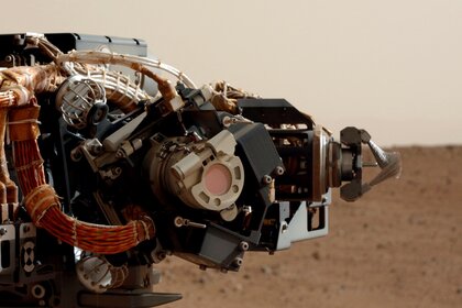 The Mast Cam on the Mars Curiosity rover