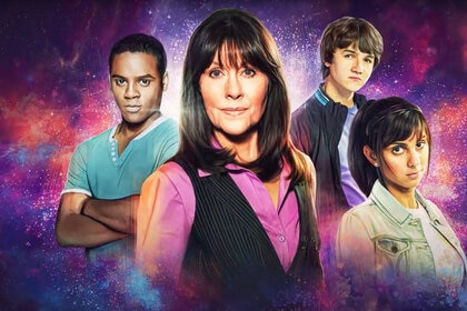 Doctor Who Sarah Jane Smith and cast