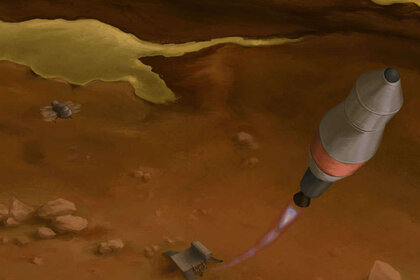 Titan sample return mission concept