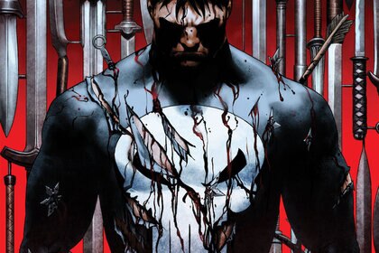 Punisher #1 Comic Cover PRESS