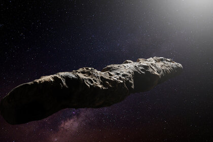 Liz Oumuamua comet GETTY