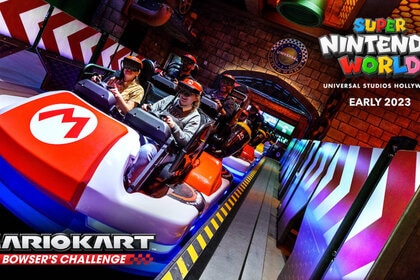 Mario Kart: Bowser’s Challenge at Universal Studio Hollywood