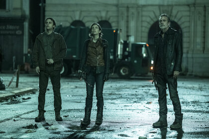 Jeffrey Dean Morgan as Negan in The Walking Dead: Dead City Season 1