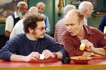 Danny Masterson and Kurtwood Smith in THAT '70s SHOW