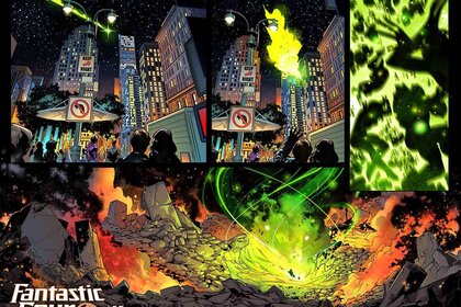 Fantastic Four #25 (Pages by R.B. Silva) b