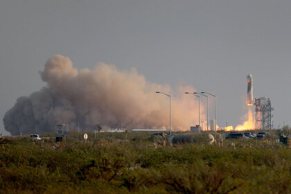 Blue Origin Rocket Launch