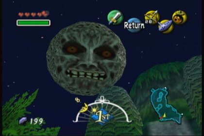 Legend of Zelda Majoras Mask Moon