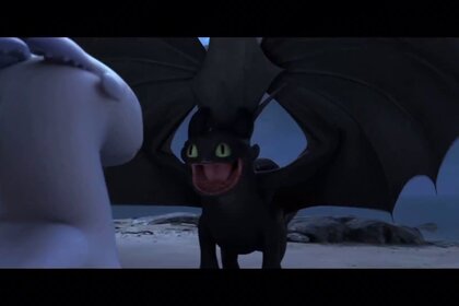 Toothless how to train your dragon dance hero