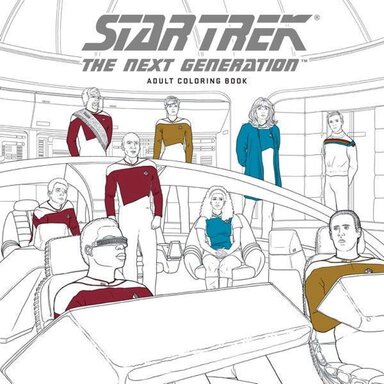 Star Trek: The Next Generation Adult Coloring Book Volume 01