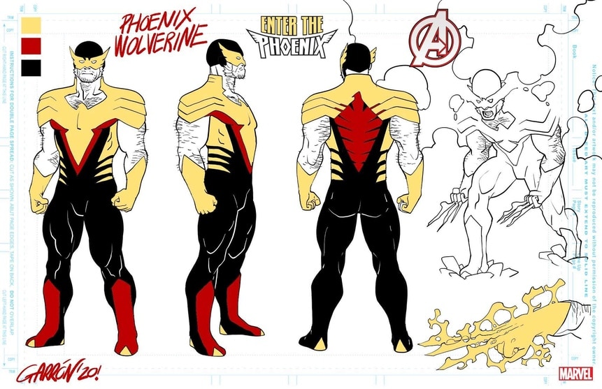 Wolverine Phoenix design