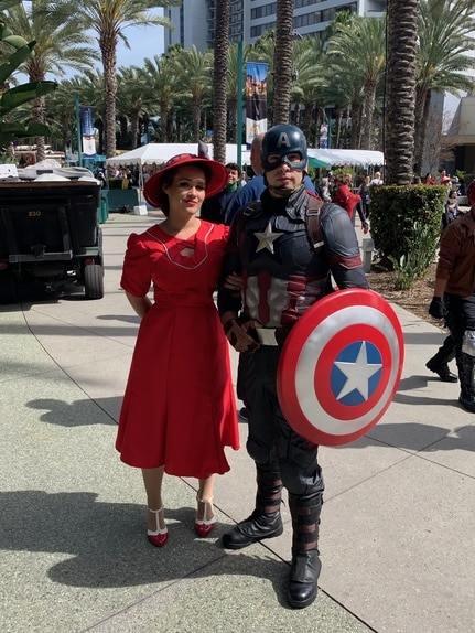 Cap and Peggy