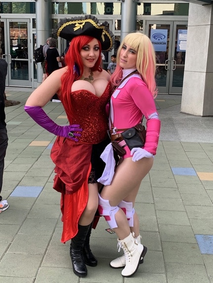 GwenPool and Pirate Ariel