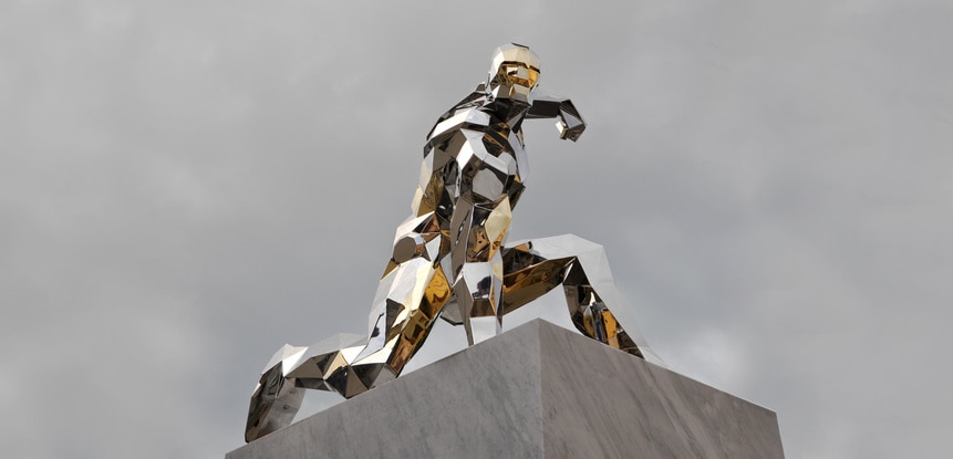 Iron Man statue Daniele Basso