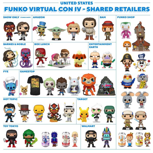 Funko Exclusives NYCC 2020