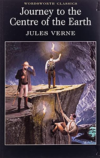 Journey to the Centre of the Earth Jules Verne Book Cover PRESS Amazon