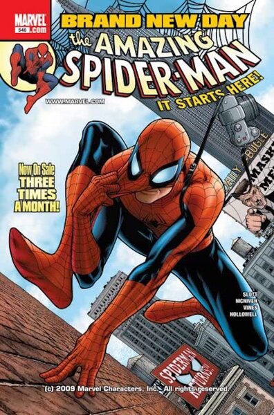Amazing Spider-Man #546 Comic Cover CX