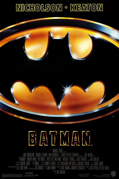Batman (1989) Poster PRESS