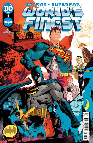 Batman Superman Worlds Finest #1 Comic Cover