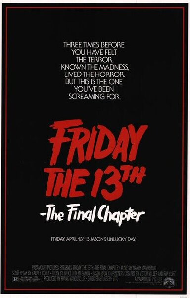 Friday the 13th The Final Chapter poster