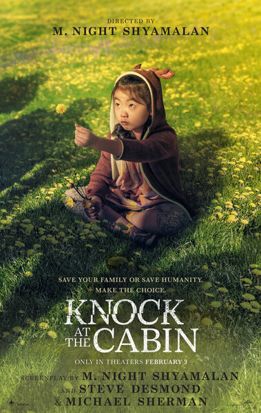 Knock at the Cabin poster UNIVERSAL POSTER