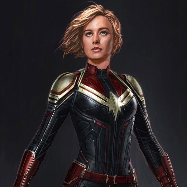 Captain Marvel concept by Andy Park Courtesy Photo AndyParkArt.