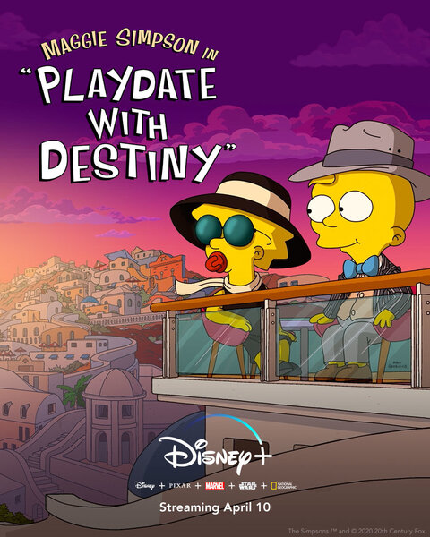 Disney Playdate with Destiny The Simpsons