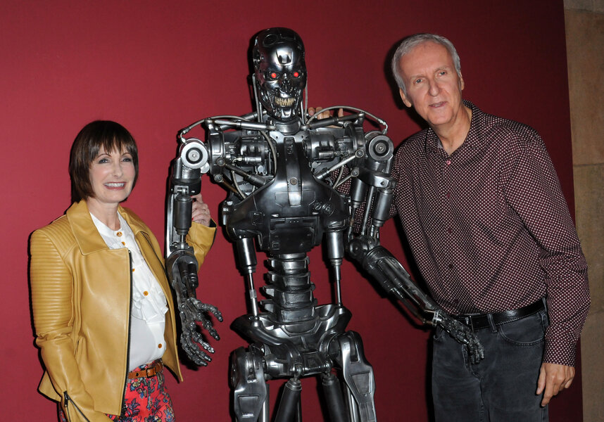 Terminator's Gale Anne Hurd and James Cameron