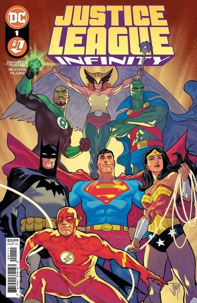 Justice League Infinity First Issue Cover