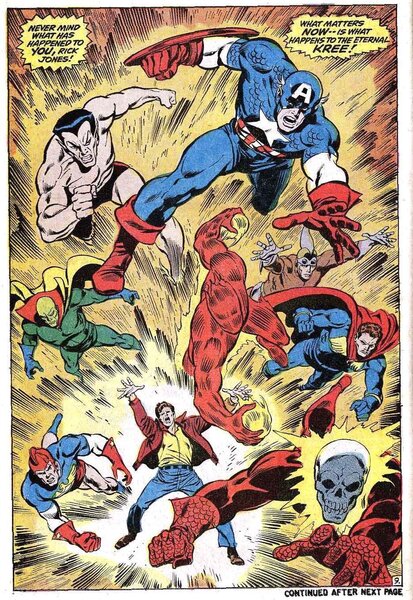 Avengers #97 (Written by Roy Thomas, Art by John Buscema)