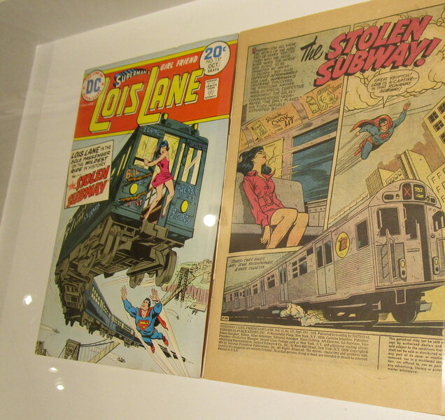 Lois Lane Underground Heroes exhibit